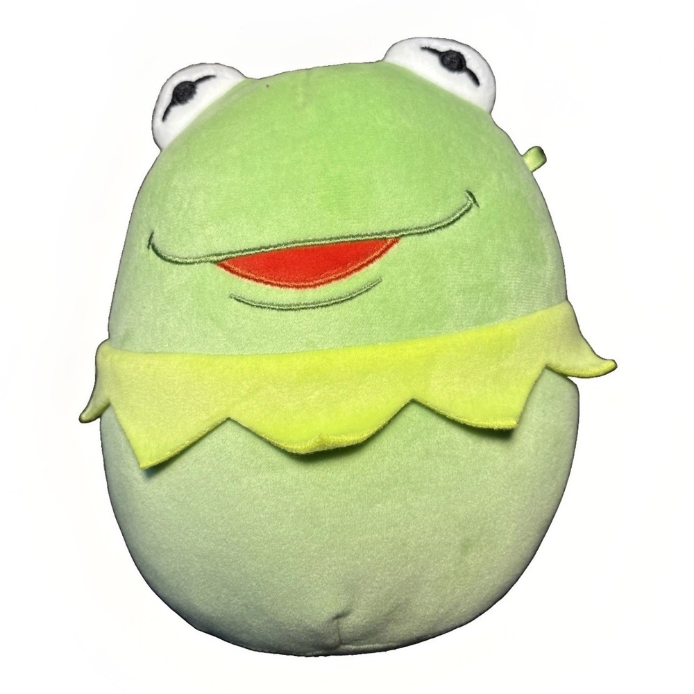 Kermit the Frog 8" Original Squishmallow Jazwares Disney Muppets Plush NWOT
